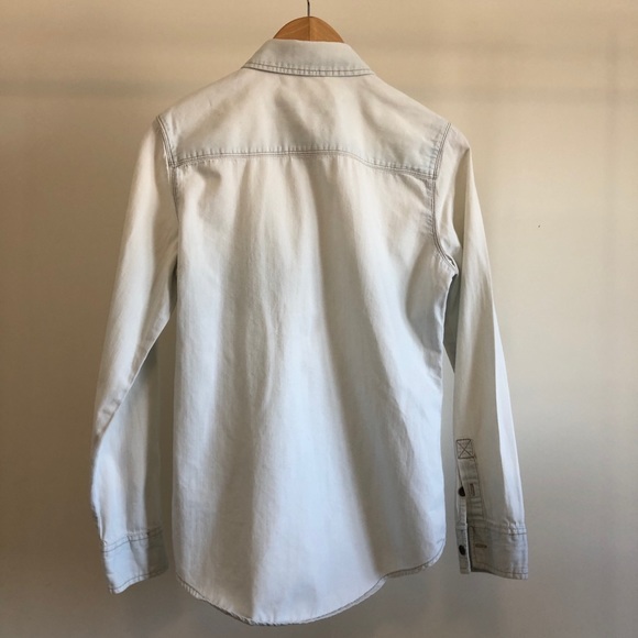 Light Blue Button Up - Picture 4 of 5